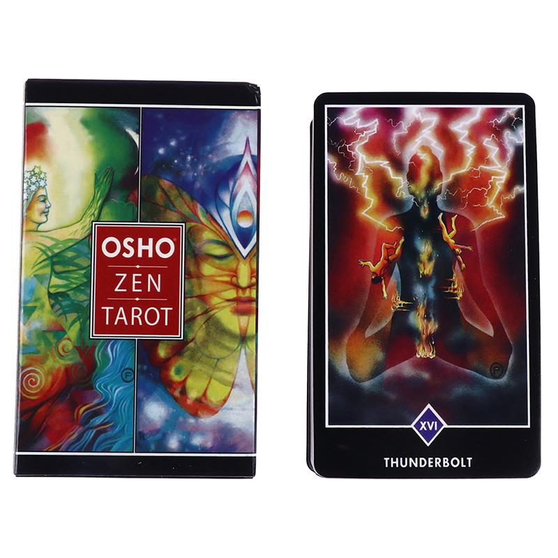 Osho Zen Tarotové karty Proroctví Věštění Deck Rodinná párty desková hra pro začátečníky