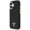 Guess Glitter Triangle Logo MagSafe Case for iPhone 17 Black