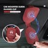 OCDK9 Car Eyeglass Holder Sun Visor Glasses Storage Clip For Citroen Grand Berlingo Jumper Celysee Xsara Picasso Aircross