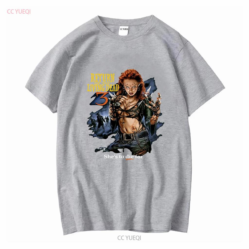 Return Of The Living Dead 3 Movie T Shirt Long or Short Sleeves Vintage Washed Comfortable Homme Graphic Casual Fashion