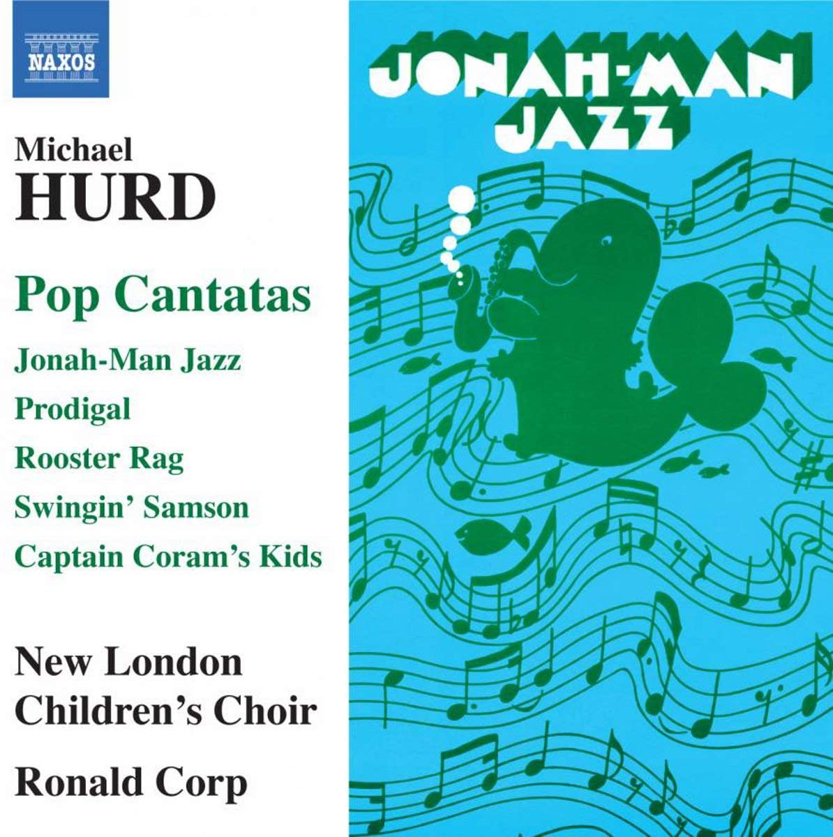 

CD MICHAEL HURD - Pop Cantatas 8572505 Naxos 2011 Germany ObiChildren s Used