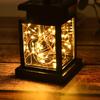 Solar Lantern Lights Outdoor LED Solar Table Lamp Hanging Lantern With Clip For Garden Patio Landscape Decoration