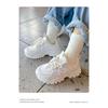 2024 Girls' Breathable White Dad Sneakers – Trendy Spring & Autumn Fashion Sports Shoes