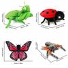 Cute Simulation Insect Plush Toy Educational Spider Plush Toy Butterfly Stuffed Doll  Kids Student