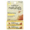 Natural Lip Balm, with Manuka Honey, Honey Mint, 2 Sticks, 4.2G (0.15Oz) Each