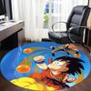 1pcDragon Ball Z Goku Office Round Area Rug, Indoor Mat Suitable For Office, Bedroom Living Room Home Decor, Room Deco,  Offic a0928101