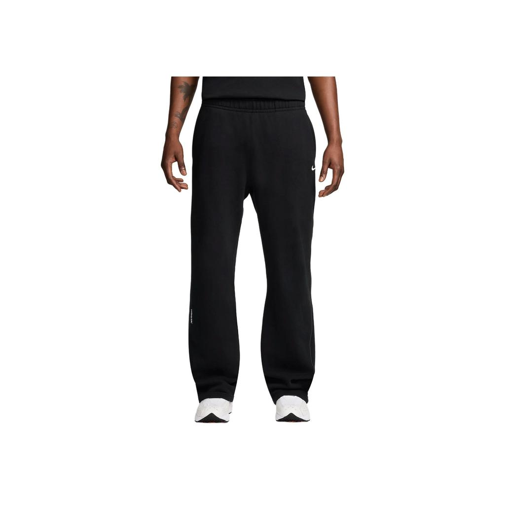 Nike X NOCTA Fleece CS Open Hem Sweatpant Black Unisex Streetwear FZ4675-010