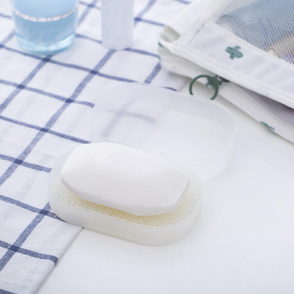 Abtropfende Seifenschale Tragbarer Halter Auslaufsicherer Behälter Kleine Reisegröße Badezimmer Küchenbedarf Seifenablage Aufbewahrungsbox