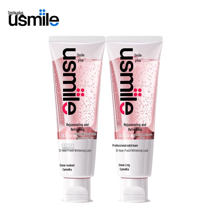

usmile Snow-soaked Camellia Whitening Toothpaste