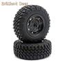 5mm Hex MN99S Rubber RC Wheels for MN98 MN82, WPL C24-1 B36 D12 C64 D74-1 Off Road Car Upgrade, High-Performance RC Tire