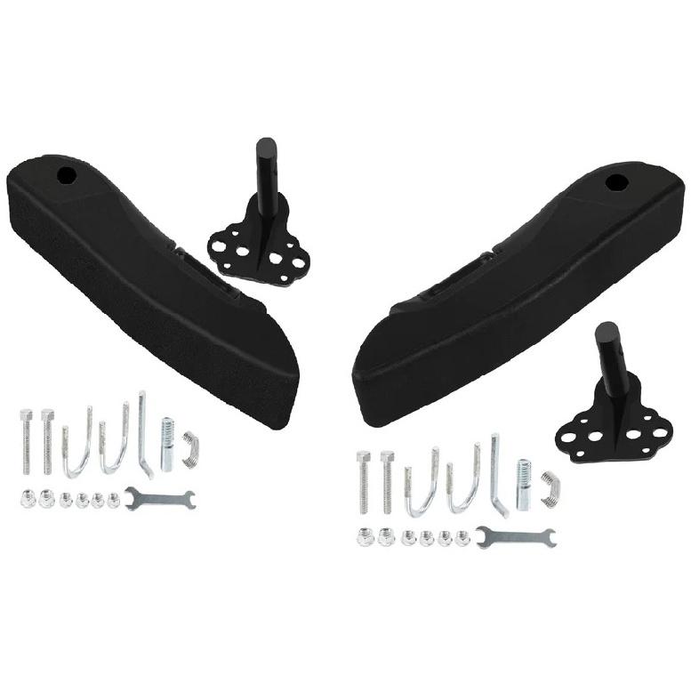 1Pair Universal Seat Armrest Adjustable Arm Rest Handles Handheld Frame For Motorhome Car RV Truck Van Commercial Buses L+R