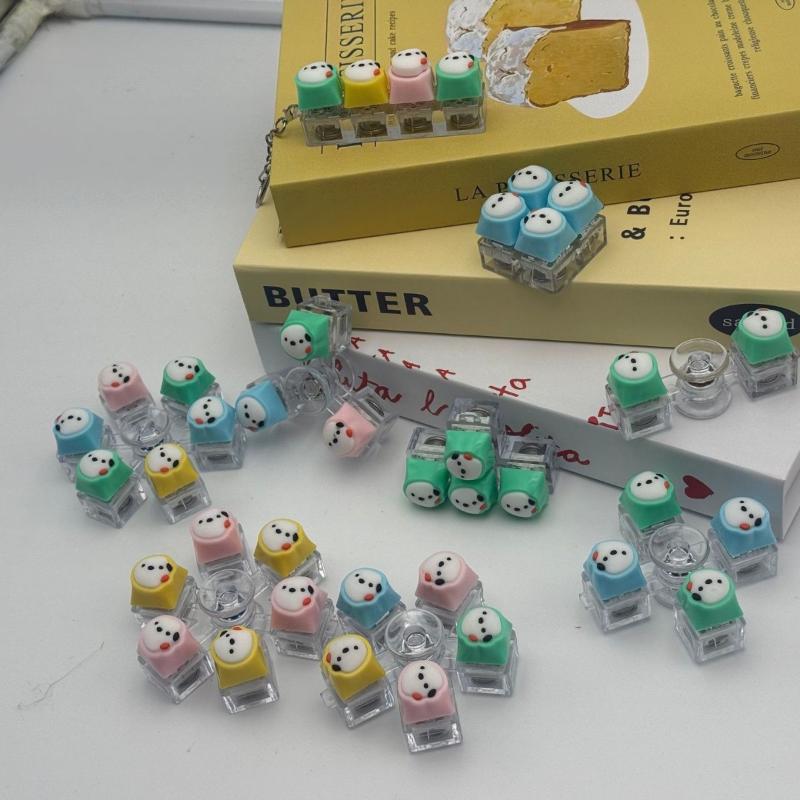 LED Lighted Puppy Keycap for Stress Relief Fidget Fun on Keyboards for Kids