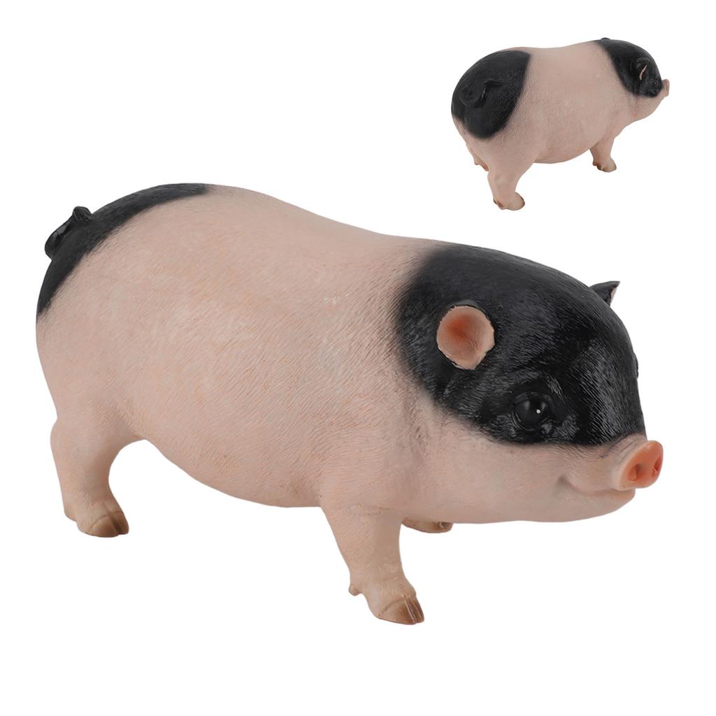Small Statue Standing let Figurine Resin Animal Sculpture for Outdoor Garden and Desktop Decoration 26.5cm