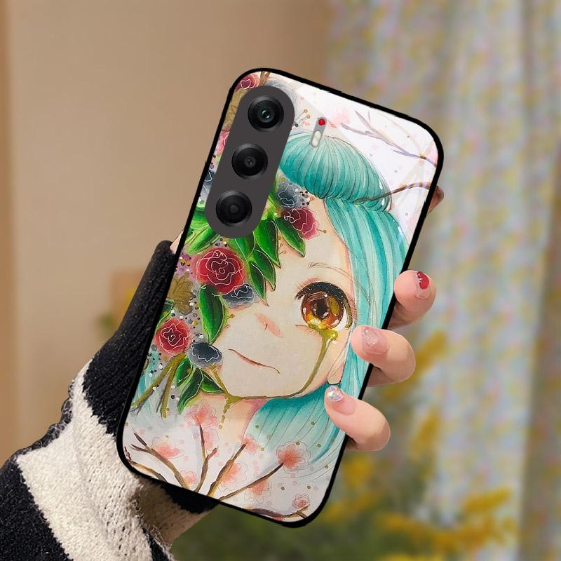 Capa à Prova de Choque Para Tecno Camon 40 Pro 5G Vidro Temperado Traseiro Capa de Celular Camon40Pro Camon 40Pro 5G CM7 Capa Dura Shell Coque