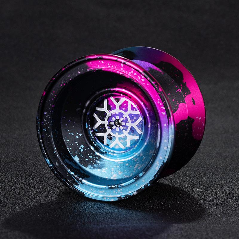 YoYo Toy Yoyo Professional Magic Yoyo Metal Yoyo with 10 Ball Bearing Alloy Aluminum High Speed Unresponsive Yoyo for Kids Adult