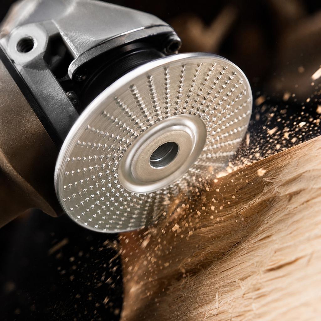 Angle Grinder Woodworking Sanding Disc - Flat Abrasive Wheel for Shaping and Grinding