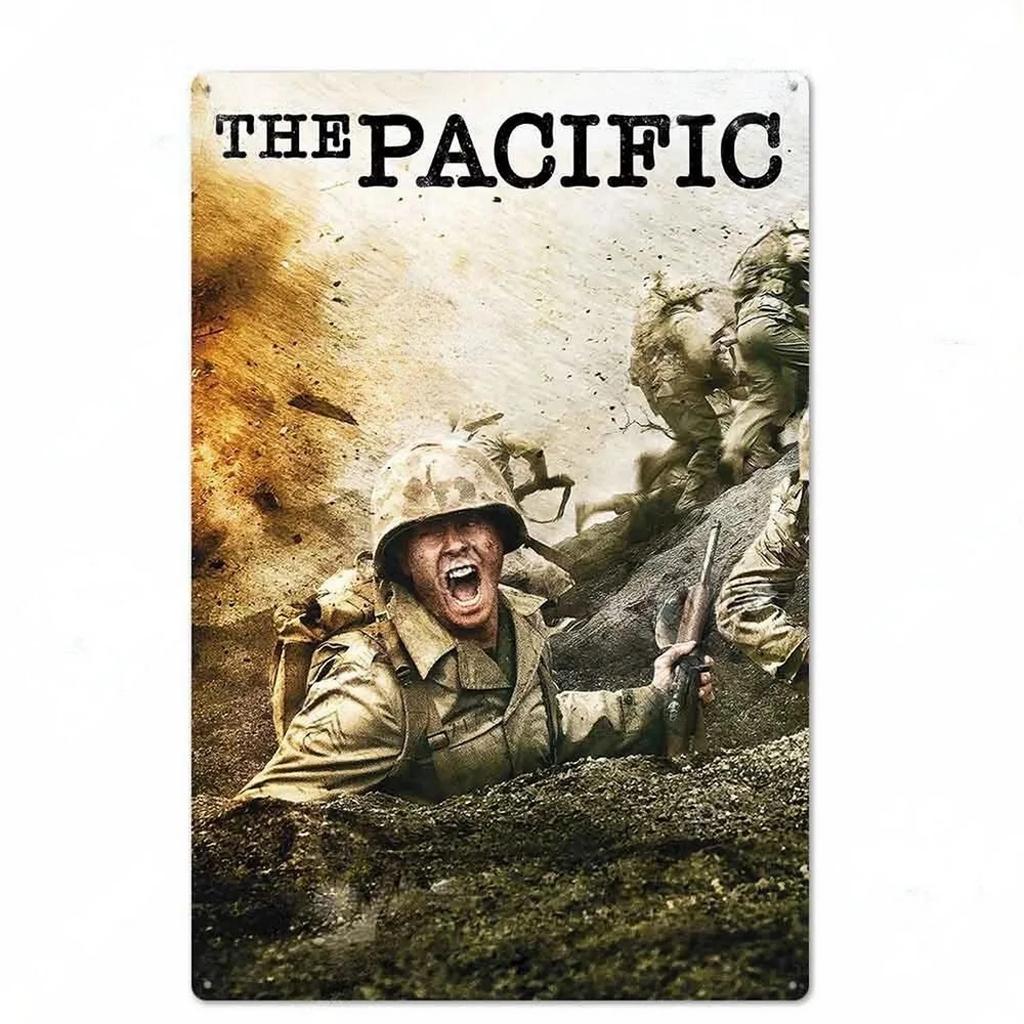 Movie Metal Tin Signs Pacific Wall Decoration Plaque Vintage Art Poster Iron Painting for Man Cave Home Cafe Garden Club Bar