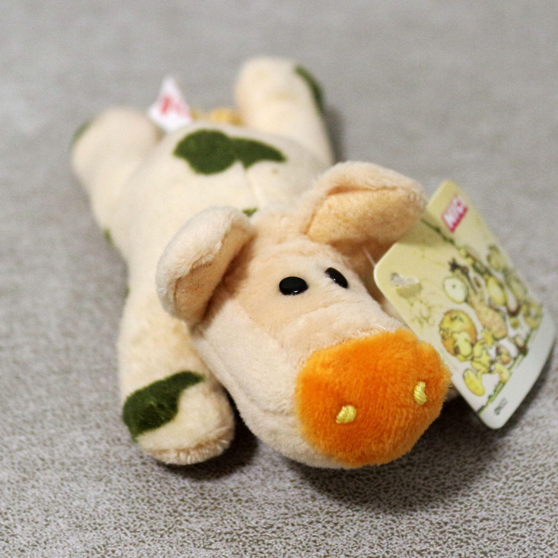 

Серія магнітів на холодильник Плюшеві тварини , Мультяшний магніт Тварини джунглів, симуляція . One Size бежевий