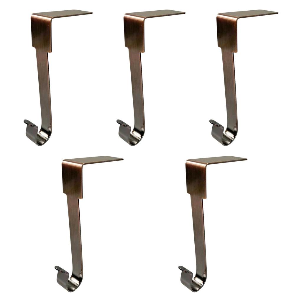 5x Christmas Stockings Holder Metal Hooks Non Skid Hang Christmas Stockings