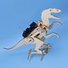 DIY-Kit Dinosaurier T-Rex 3D-Modell STEM-Grundlagen Wissenschaftsspielzeug für Jungen Elektrisches Krabbelholzmodell Montagepuzzle Geschenk für Teenager