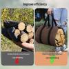 Hot Selling Large Capacity Outdoor Firewood Tote Bag for Logging and Storage.