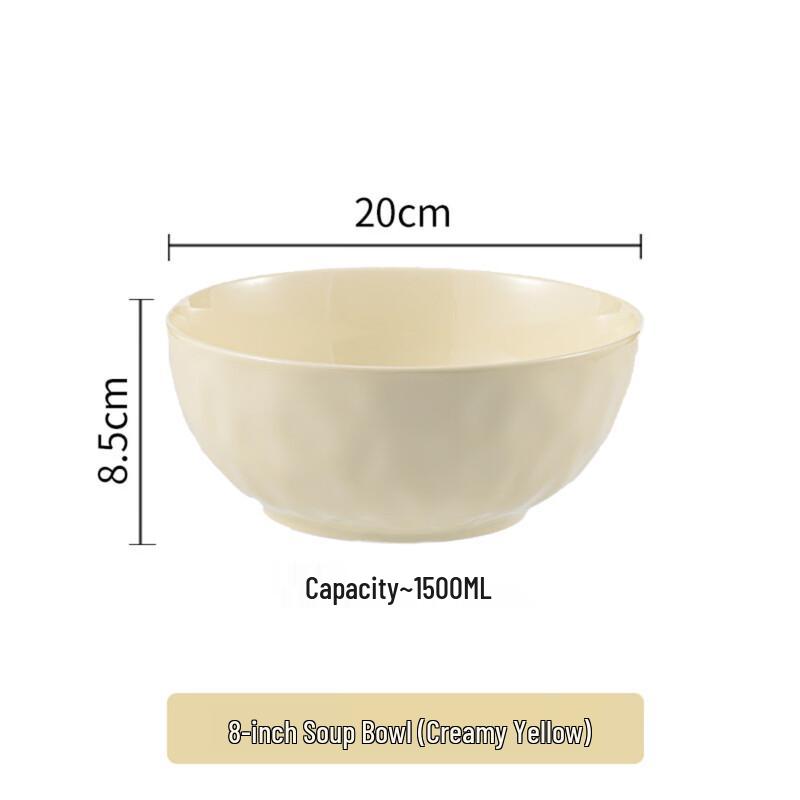 Wutuo 8-Zoll Keramik-Speiseschüssel