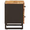 Nightstand Brown 40 x 33 x 46 cm Solid Mango Wood
