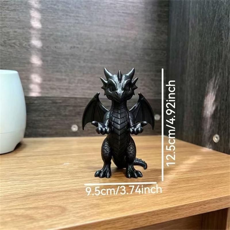 Drachen Stiftehalter für Schreibtisch 3D Gedruckte Drachen Bleistifthalter Ständer Dekorative Schreibtischorganizer Schreibtischzubehör für Heimdekorationen