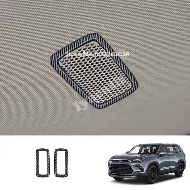 LHD For Toyota Grand Highlander 2024 2025 carbon window rise switch gear shift panle trument readlamp AC vent armest cover