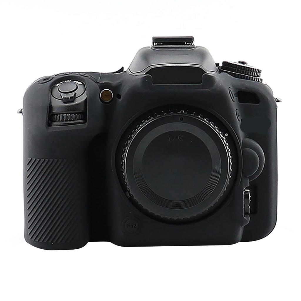 For Nikon D7500 kameraveske Deksel Mykt silikondeksel beskyttende svart