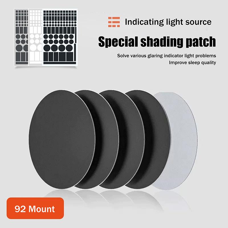 Light Dimming Stickers Light Blocking Stickers For Electronics Car Led Blackout Stickers Auto Interior Accessories
