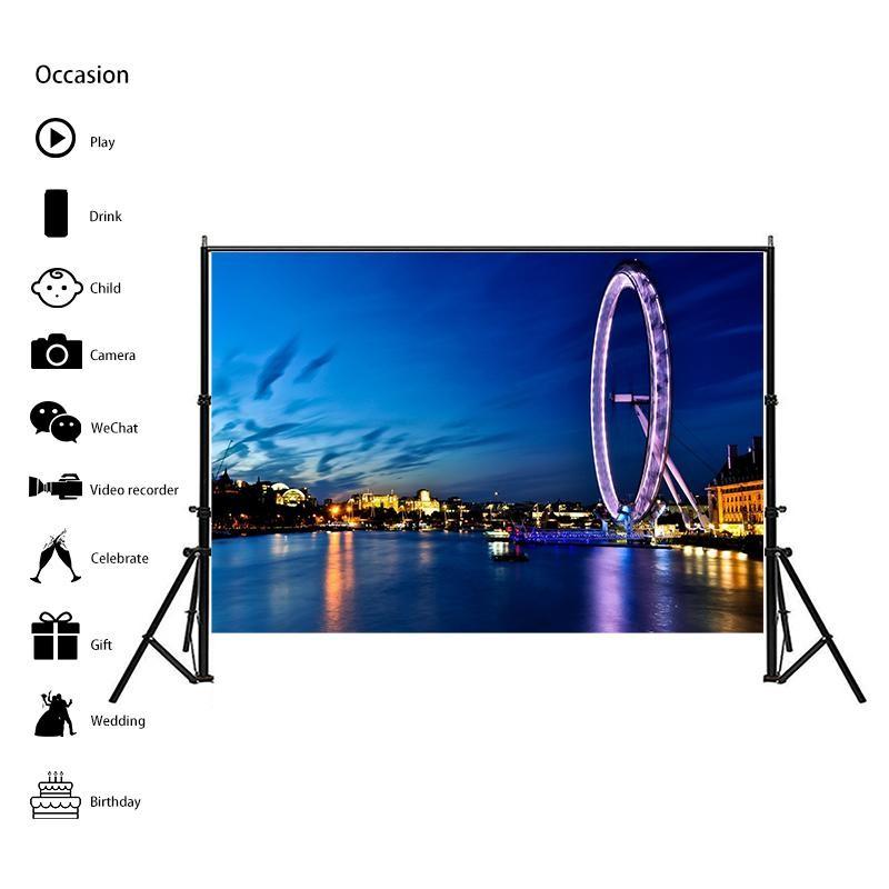 European Sscenic Spots Theme Background Cloth Photography Backdrop Photo Background Cloth Studio Props Decor