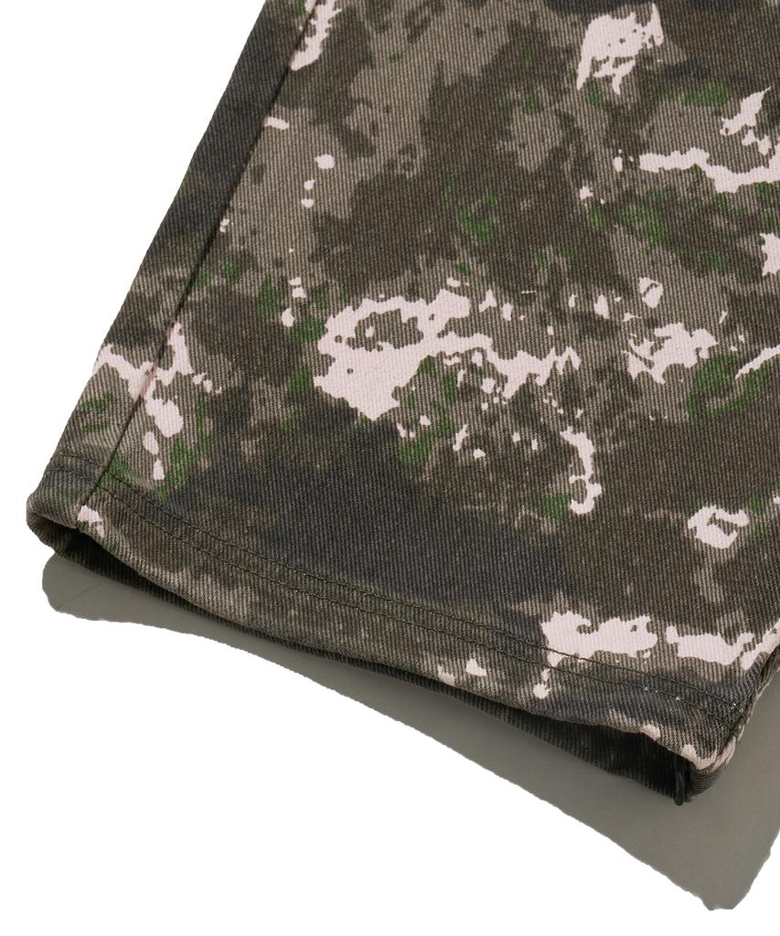 BROWNBREATH Tag German Camo Banding Pants - Pink