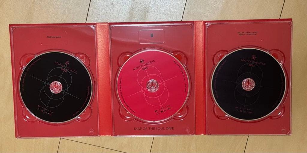 [USED] BTS MAP OF THE SOUL ONE Blu-ray