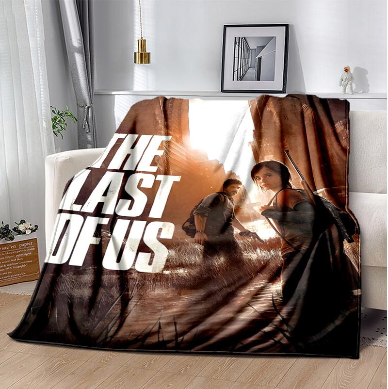 Lost Flannel Blanket Soft Warm All-Season Throw, Design for Camping, Car Travel, Hiking Sofa, Bed, Office Perfect Gift for Parties
