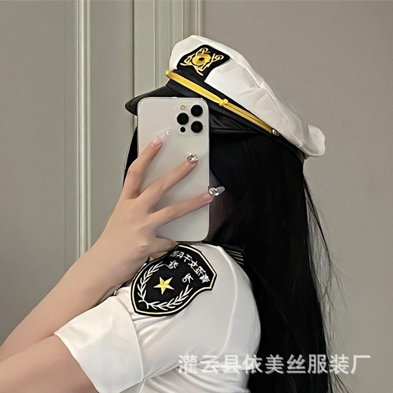 Fun Skirt Sexy Uniform Suit Cosplay Costume Stewardess Suit Support