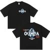 2026 Olympia Gym Fitness Pump Cover Grafické Trička Unisex Módní Vintage Kulatý Výstřih Bavlna Krátký Rukáv Tričko WoUINISEXs Streetwear
