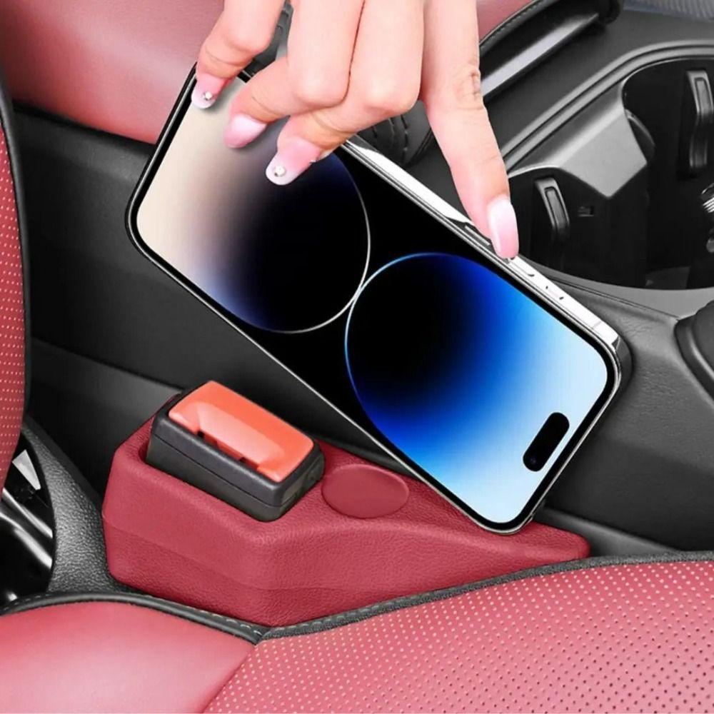 1Pair New EVA Seat Belt Groove Protection Covers Black Anti-Slip Seat Gap Plugs Car Seat Maintenance Universal