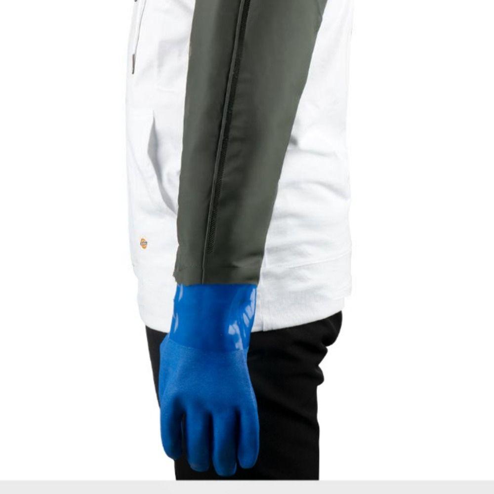 Heavy Protect skin Men Waterproof Glove Pond Gloves Rubber Gloves Long Arm