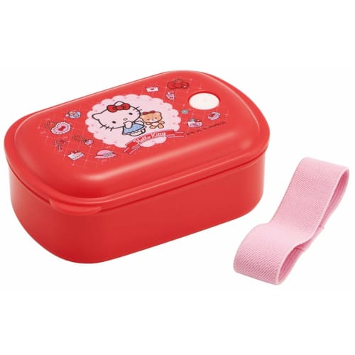 

Skater Ag+ Antibacterial Bento Box, 380ml, with Integrated Gasket for a Soft Serving, Hello Kitty, Stylish Girl, Sanrio, PAL4AG