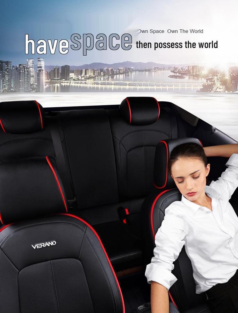 Buick Verano All-Season Leather Seat Cover - Universal, Full-Coverage, Wear-Resistant