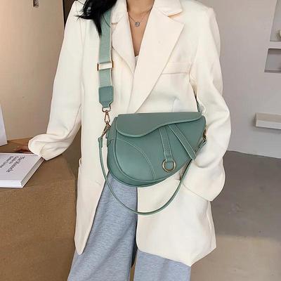 Modna Damska Torba Messenger Markowa Torba Siodłowa Damska Torba na Ramię Luksusowa Designerska Damska Torba Retro Cossbody Solidna Torebka