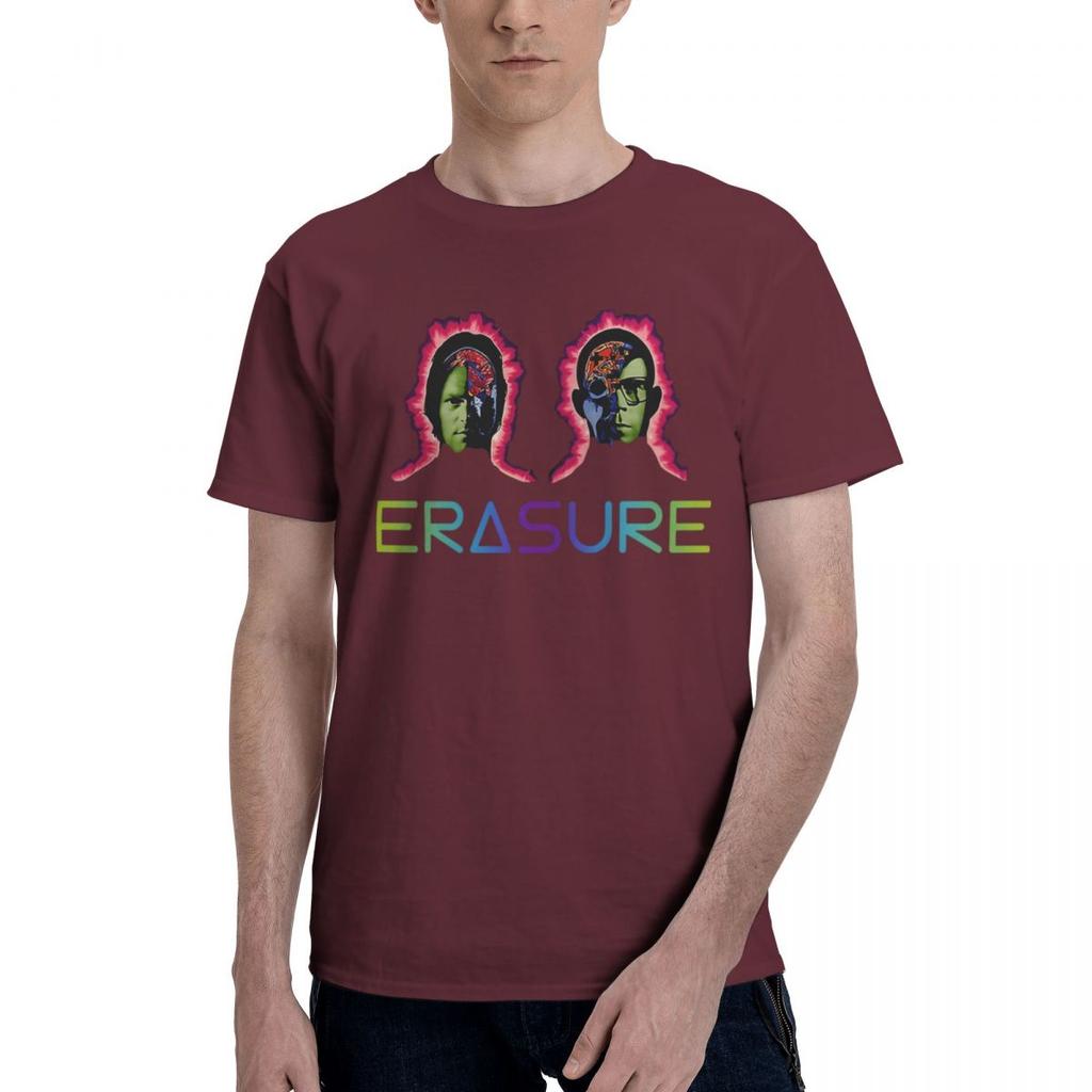 Erasure Clarke 100 Bomull Vardaglig Andningsbar Bekväm T-shirt Herr Designkläder Herr T-shirt