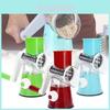 Modern Red Kitchen Handheld Vegetable Shredder Versatile Multi-function Slicer For Home Use