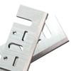 2 Stück 3-1/4 Hartmetallbestückte Hobelmesser 82mm Kompatibler Ersatz für Makita 1900B KP0800 HITACHI F20 DEWALT D26676 DW680