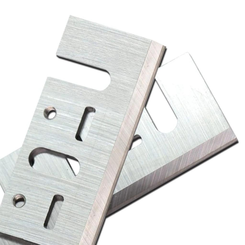 2 Stück 3-1/4 Hartmetallbestückte Hobelmesser 82mm Kompatibler Ersatz für Makita 1900B KP0800 HITACHI F20 DEWALT D26676 DW680
