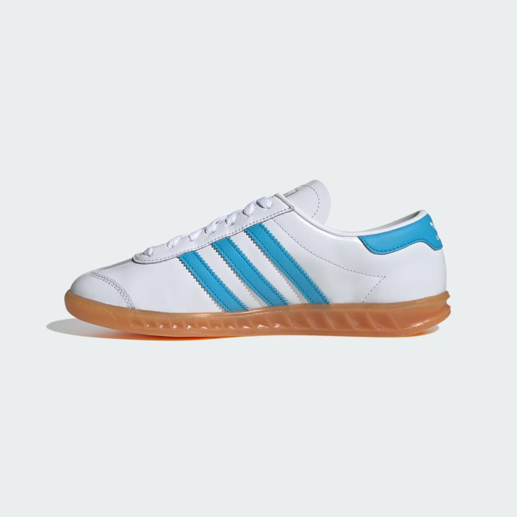 JI2625 adidas Originals Hamburg Cloud White Sky Rush Gum (Women's)