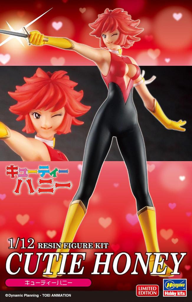 Hasegawa Cutie Honey Scale Unpainted Resin Kit SP581 1/12