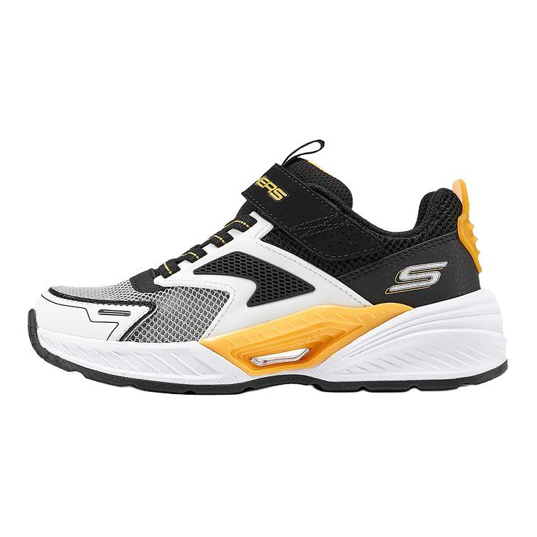 Skechers Boys Comfortable Low-Top Running Shoes Kids sneaker Black 404030L-WBK 27.5