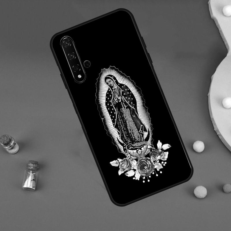 

Virgen De Guadalupe Virgin Mary For Huawei Nova Y61 Y60 Y70 Y72 Y73 Y90 Y91 9 10 SE 7i 8i 11i 12i P30 P40 Lite P60 Pro Case Huawei Nova Y72